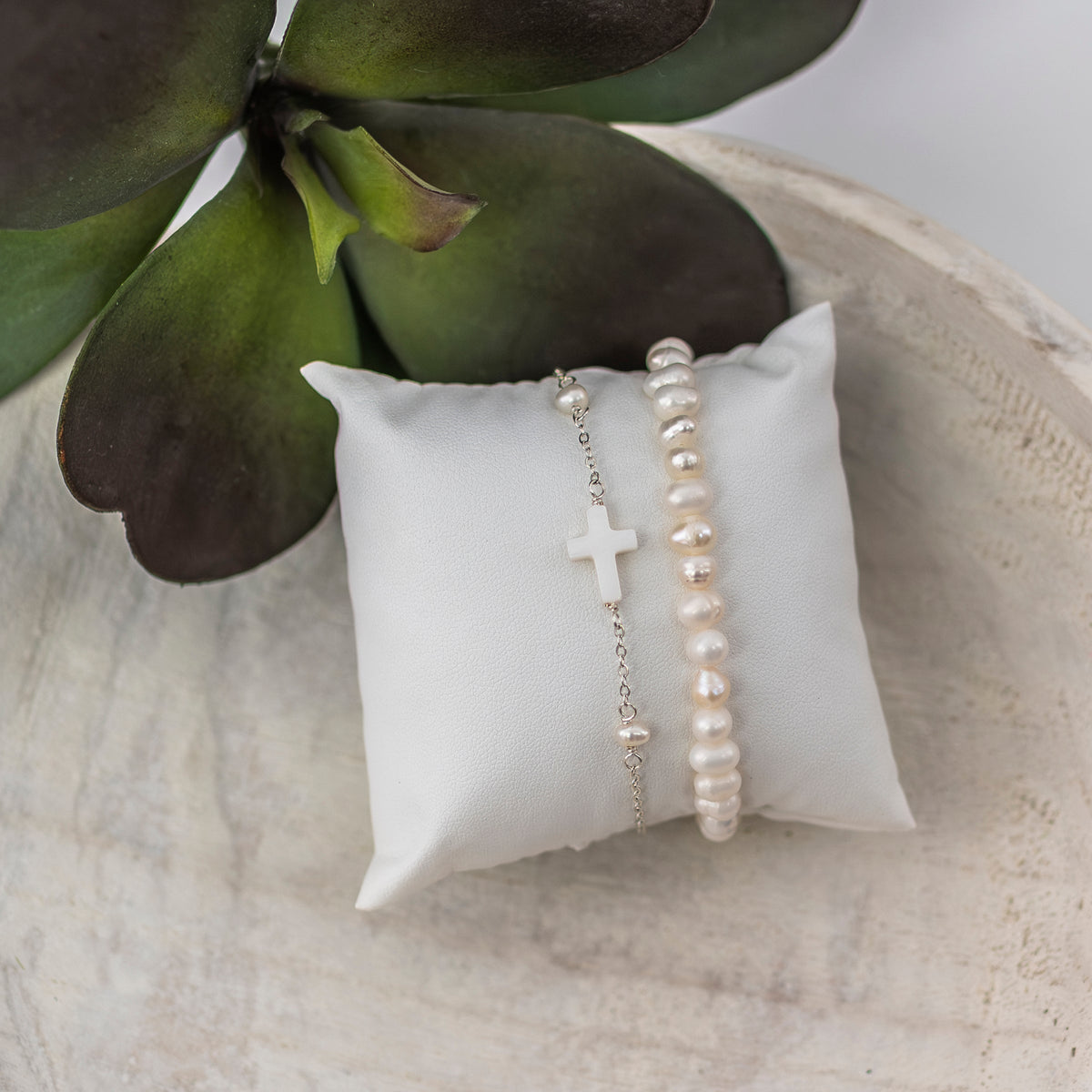 Blessing Bracelet — Freshwater Cultured Pearls