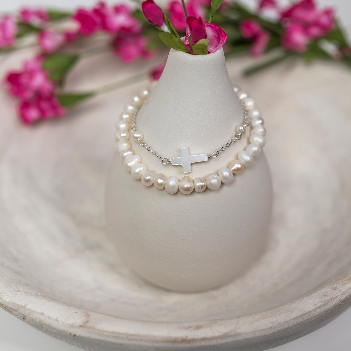 Blessing Bracelet — Freshwater Cultured Pearls